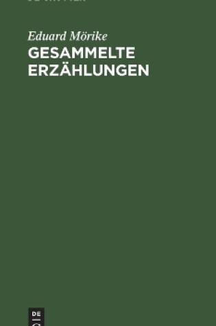 Cover of Gesammelte Erzählungen