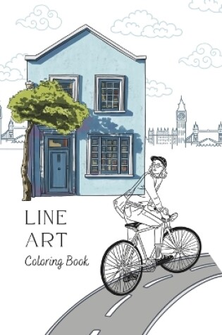 Cover of Line Art Coloring Book