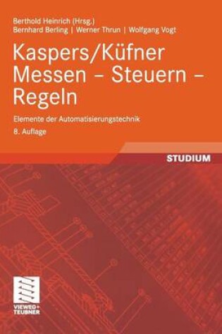 Cover of Kaspers/Küfner Messen — Steuern — Regeln