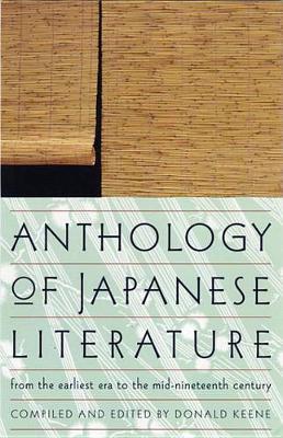 Cover of Anthology of Japanese Literature