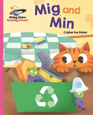 Book cover for Reading Planet - Mig and Min - Pink A: Galaxy