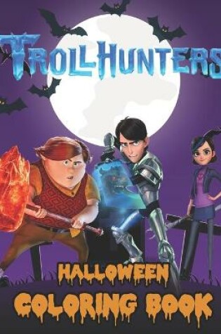 Cover of Trollhunters Halloween Coloring Book