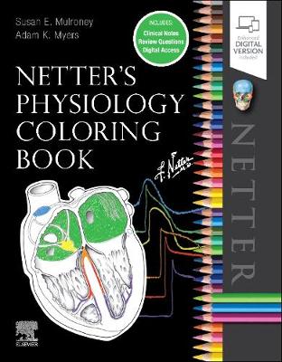 Book cover for Netter's Physiology Coloring Book