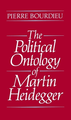 Book cover for The Political Ontology of Martin Heidegger