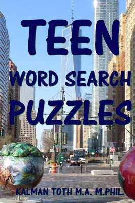 Book cover for Teen Word Search Puzzles