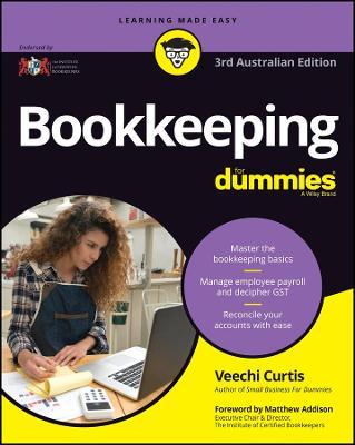 Book cover for Bookkeeping For Dummies