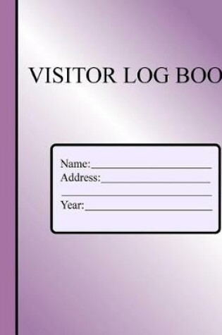 Cover of Visitor Log Book