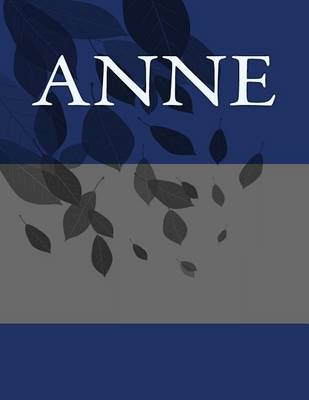 Book cover for Anne