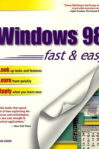 Cover of Windows 98 Visual Learning Guide