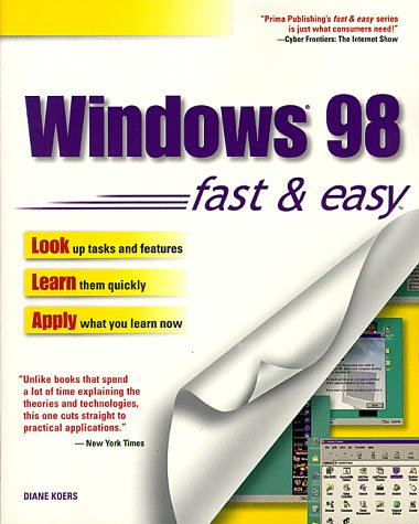 Book cover for Windows 98 Visual Learning Guide