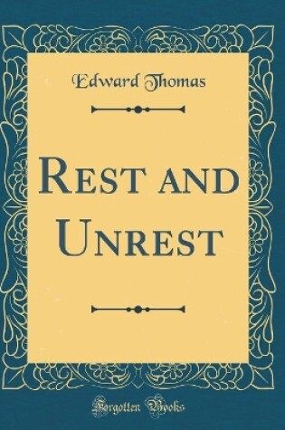 Cover of Rest and Unrest (Classic Reprint)