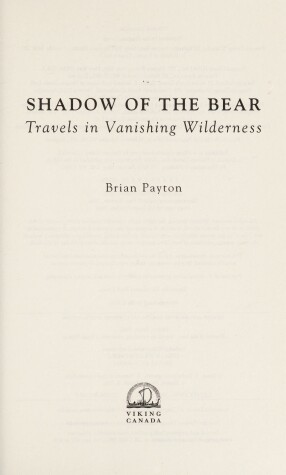 Book cover for Shadow of the Bear