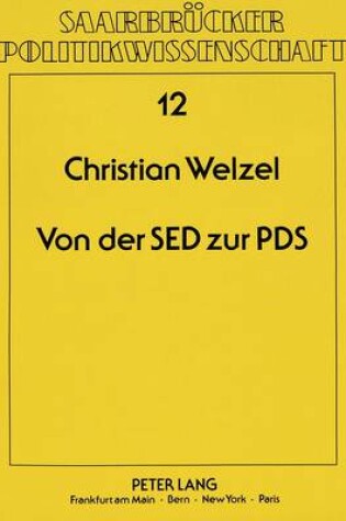 Cover of Von Der sed Zur Pds