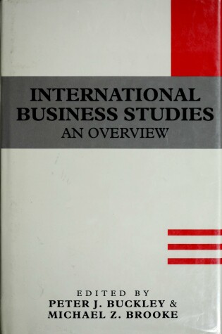 Cover of International Business Studies