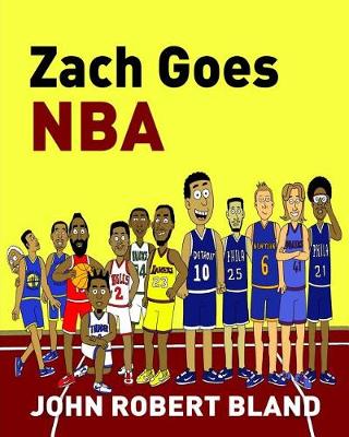 Book cover for Zach Goes NBA