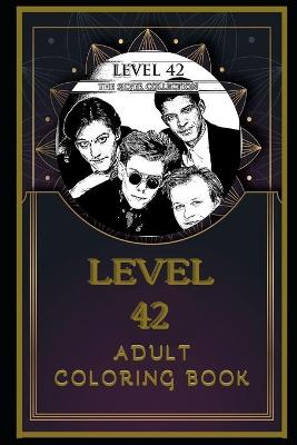 Book cover for Level 42 Adult Coloring Book