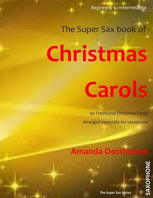 Book cover for The Super Sax Book of Christmas Carols