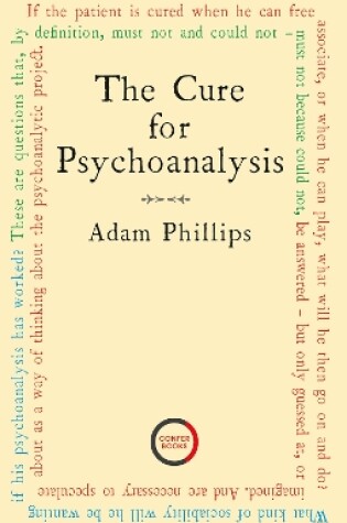Cover of The Cure for Psychoanalysis