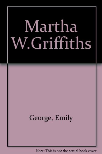 Book cover for Martha W.Griffiths