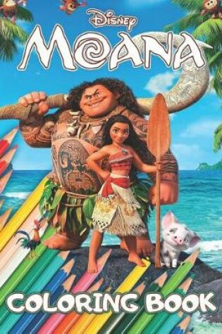 Cover of MOANA Coloring Book