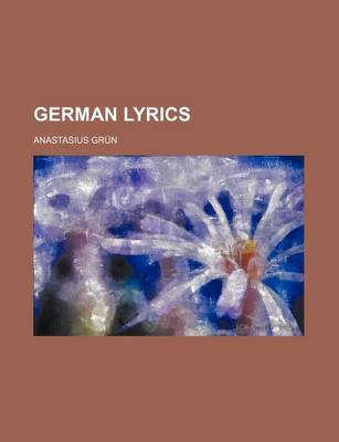 Book cover for German Lyrics