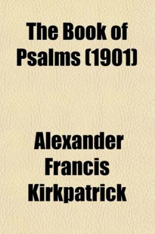 Cover of The Book of Psalms (Volume 3, No. 1895); Book I, Psalms I-XLI