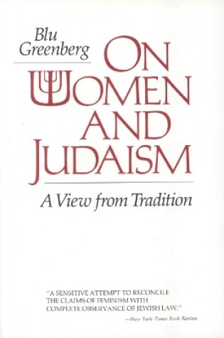 Cover of On Women and Judaism