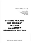 Book cover for Systems Analysis and Design of Real-time Management Information Systems