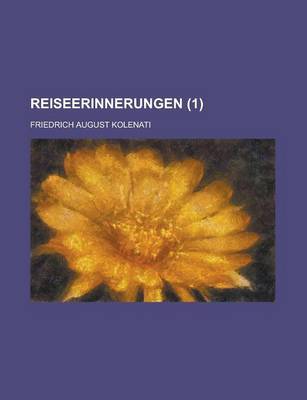 Book cover for Reiseerinnerungen (1)