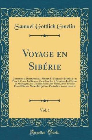 Cover of Voyage En Siberie, Vol. 1