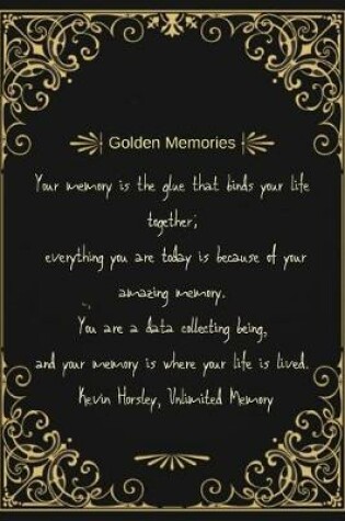 Cover of Golden Memories Notebook