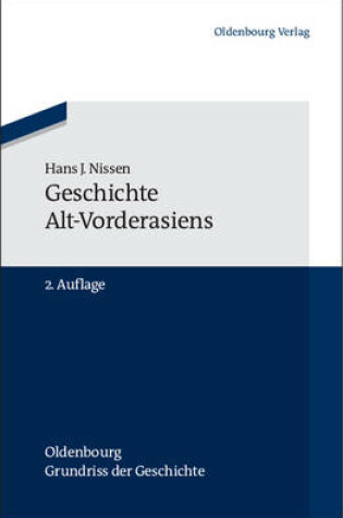 Cover of Geschichte Alt-Vorderasiens