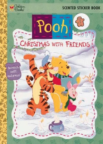 Book cover for Scented Sticker Pooh Christmas