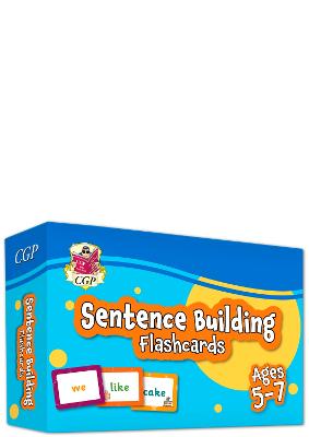 Book cover for New Sentence Building Flashcards for Ages 5-7