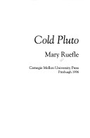 Cover of Cold Pluto