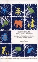 Book cover for Economics and Biological Diversity