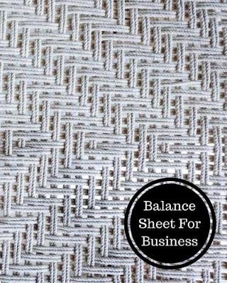 Book cover for Balance Sheet for Business