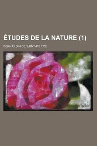 Cover of Etudes de La Nature (1)