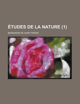 Book cover for Etudes de La Nature (1)