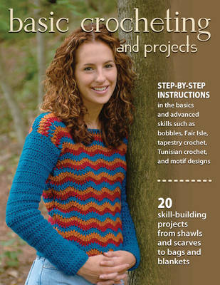 Book cover for Basic Crocheting and Projects