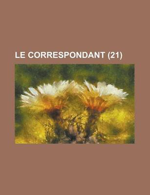 Book cover for Le Correspondant (21)