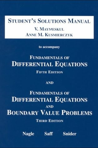 Cover of Student's Solutions Manual