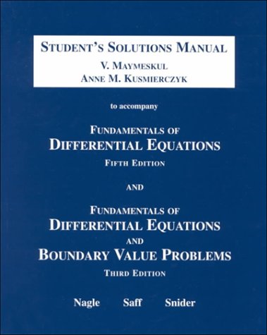 Book cover for Student's Solutions Manual