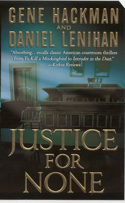 Book cover for Justice for None