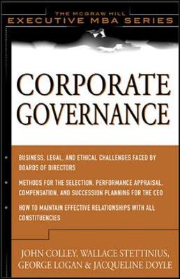 Book cover for Corporate Governance