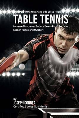 Book cover for High Performance Shake and Juice Recipes for Table Tennis