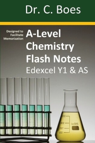 Cover of A-Level Chemistry Flash Notes Edexcel Year 1 & AS