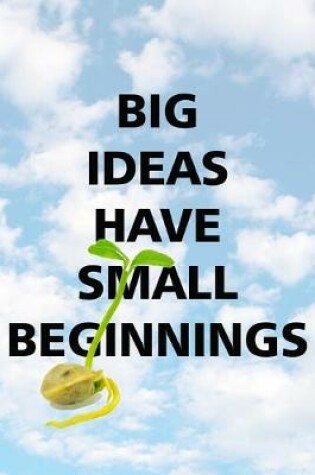 Cover of Big Ideas Have Small Beginnings