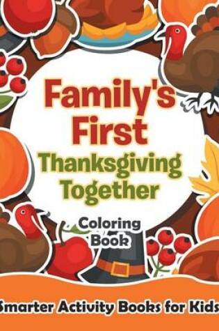 Cover of Family's First Thanksgiving Together Coloring Book