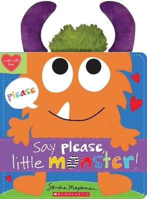 Book cover for Say Please, Little Monster!